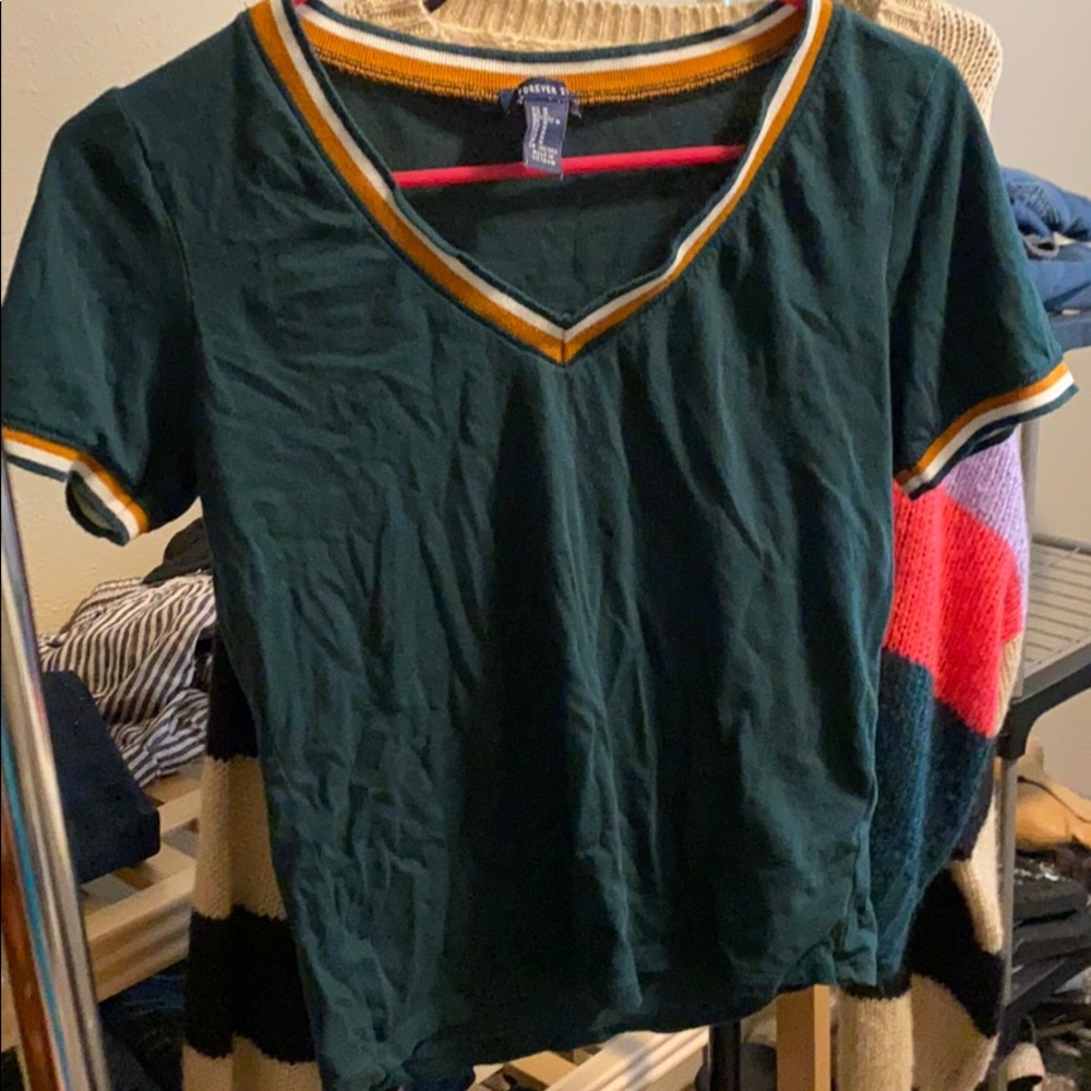 crop top , just a little wrinkly